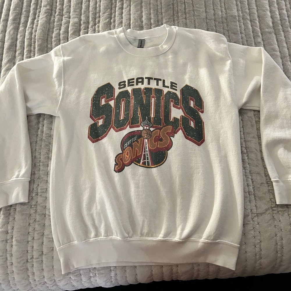 Seattle SuperSonics Crewneck Size M